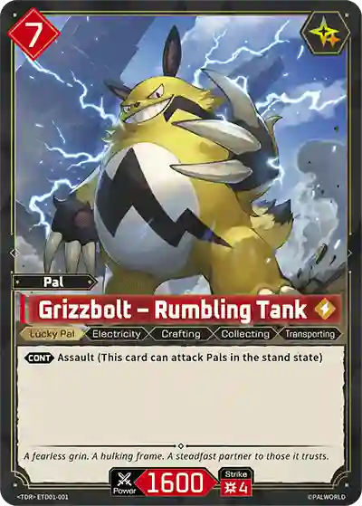 Grizzbolt - Rumbling Tank