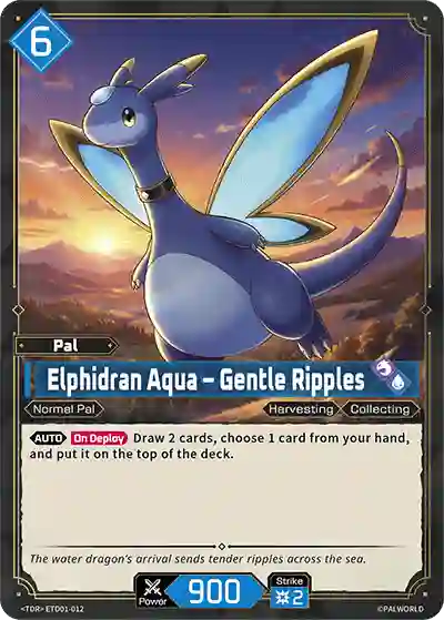 Elphidran Aqua - Gentle Ripples