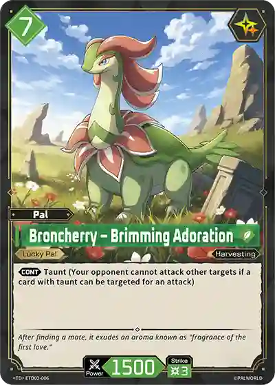 Broncherry - Brimming Adoration